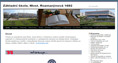 Desktop Screenshot of 14zs.edu-most.cz